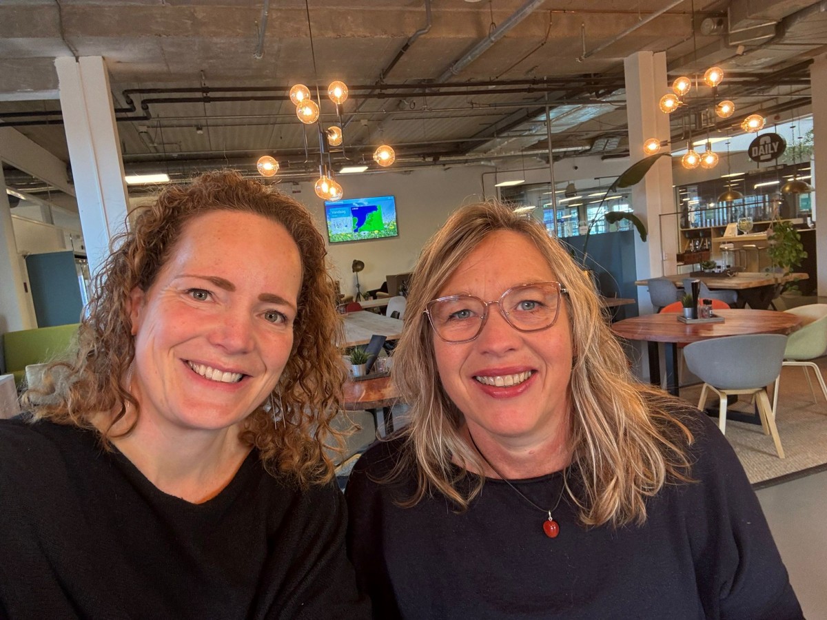 Bonnie (Bloeij) en Guusje (VCOMOG)
