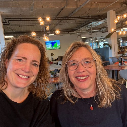 Bonnie (Bloeij) en Guusje (VCOMOG)